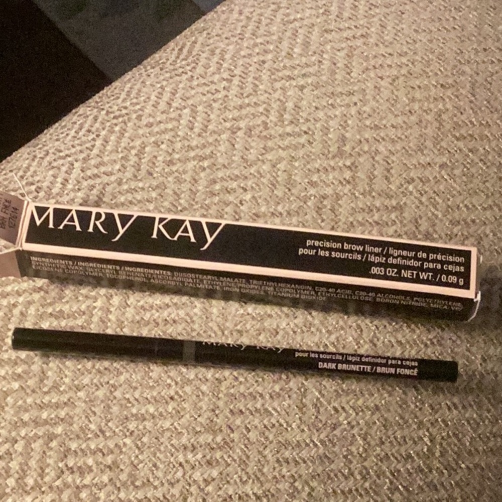 Mary Kay precision brow liner brand new in the box color dark brunette